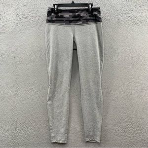 Patagonia Gray Printed Centered 7/8 Athletic Yoga Leggings Women’s Size S